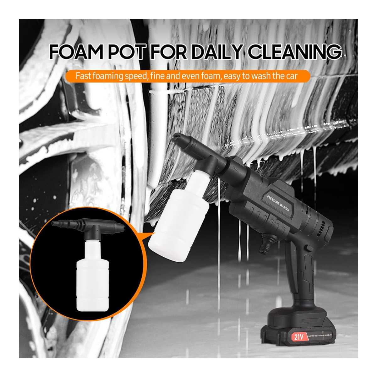 Miniatura 4 de Hidro lavadora de doble batería dt-114